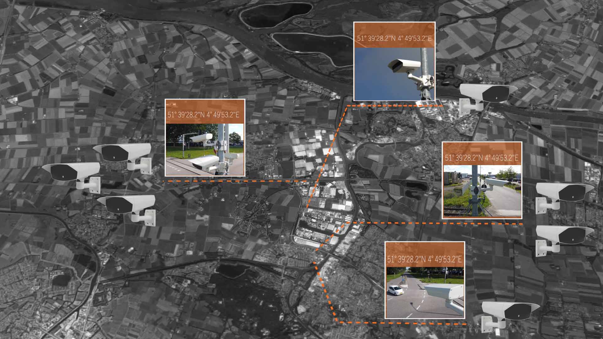 ANPR based perimeter guarding at industrial areas